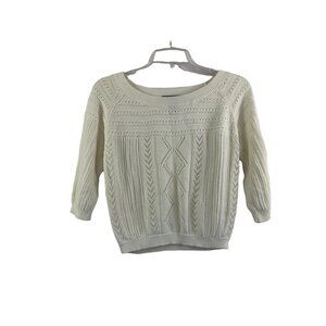 Willow Smith Short White Cardigan